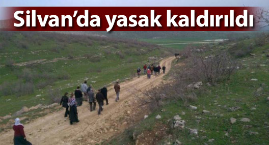 Silvan'da sokağa çıkma yasağı kaldırıldı