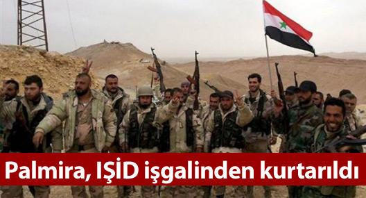 Antik kent Palmira, IŞİD işgalinden kurtarıldı