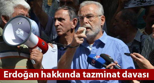 Erdoğan hakkında tazminat davası