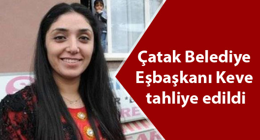Çatak Belediye Eşbaşkanı Keve tahliye edildi