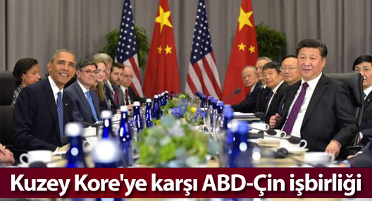 Kuzey Kore'ye karşı ABD-Çin işbirliği