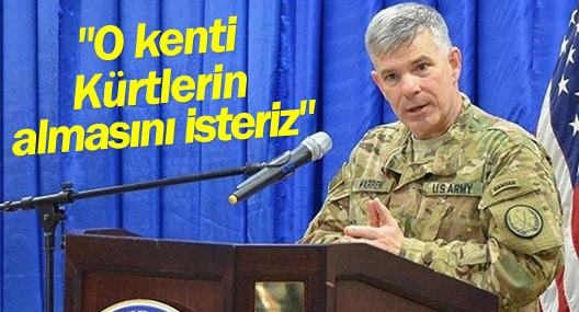 'O kenti Kürtlerin almasını isteriz"