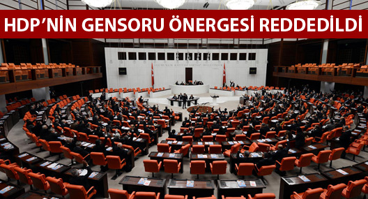HDP’nin Aile Bakanı hakkında verdiği gensoru önergesi kabul edilmedi