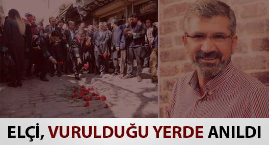 Tahir Elçi, ilk kez vurulduğu yerde anıldı