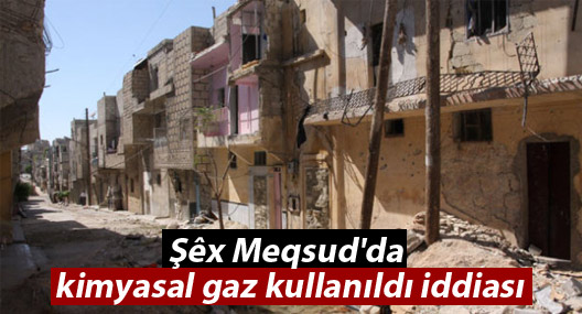 Şêx Meqsud'da kimyasal gaz kullanıldı iddiası