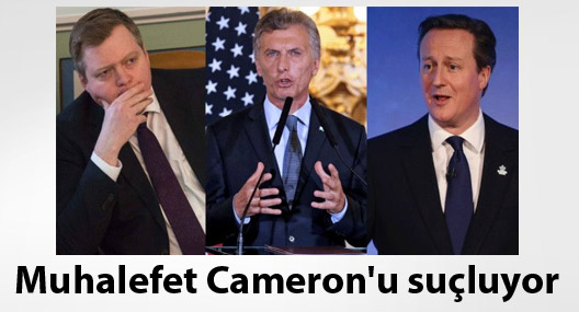 İngiltere'de muhalefet Başbakan Cameron'u riyâkarlıkla suçluyor