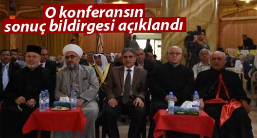 Rojava'da din alimlerinin katıldığı konferansın sonuç bildirgesi açıklandı