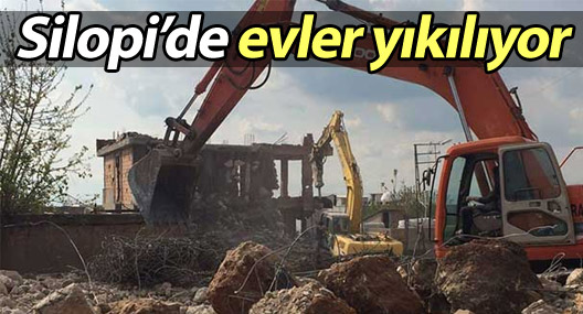 ‘Acele kamulaştırma’ kararı sonrası Silopi’de evler yıkılıyor