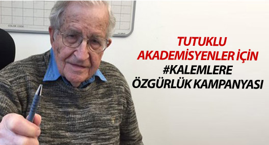 Tutuklu akademisyenler için #KalemlereÖzgürlük kampanyası