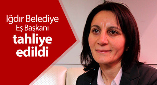 Iğdır Belediye Eş Başkanı tahliye edildi
