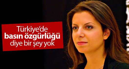 “Türkiye’de basın özgürlüğü diye bir şey yok”