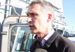 Stoltenberg Alman gemisini ziyaret etti