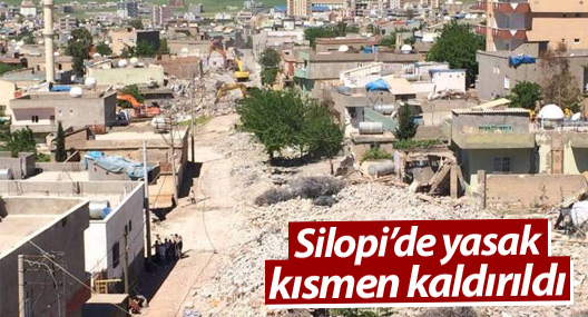 Silopi'de yasak kısmen kaldırıldı