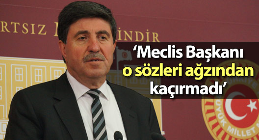 Altan Tan: Meclis Başkanı o sözleri ağzından kaçırmadı