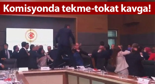 Komisyonda kavga, dokunulmazlık görüşmeleri ertelendi
