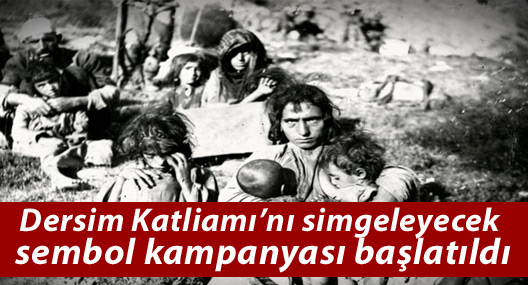 Dersim Katliamı’nı simgeleyecek sembol kampanyası başlatıldı