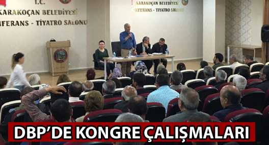 DBP'den kongre hazırlıkları ile ilgili açıklama