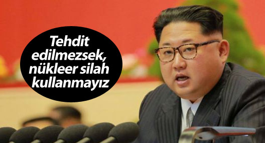 Kuzey Kore: Tehdit edilmezsek, nükleer silah kullanmayız