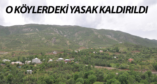 Hakkari'de iki köyde sokağa çıkma yasağı kaldırıldı