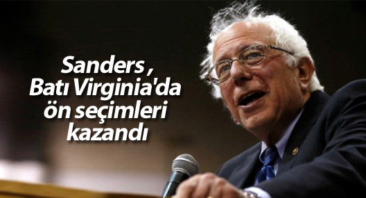 Bernie Sanders Batı Virginia'da ön seçimleri kazandı
