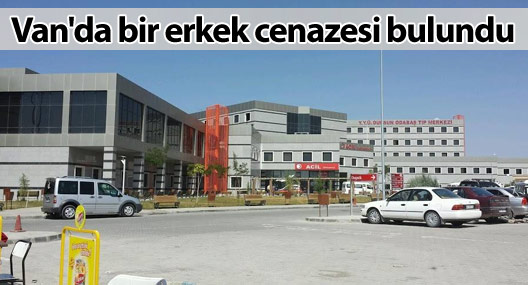 Van'da bir erkek cenazesi bulundu