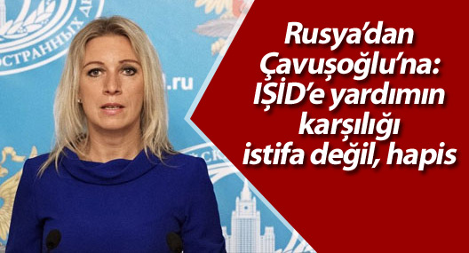 Rusya’dan Çavuşoğlu’na: IŞİD’e yardımın karşılığı istifa değil, hapis