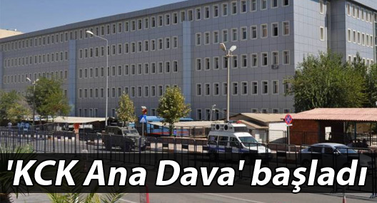 'KCK Ana Dava' başladı