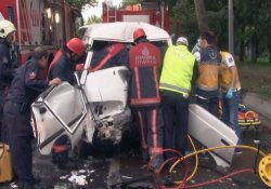 Bakırköy’de kaza: 1 yaralı