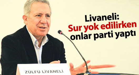 'Sur yok edilirken onlar parti yaptı'
