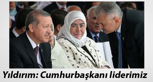 Binali Yıldırım: Cumhurbaşkanı liderimiz, biz de onun ekibiyiz