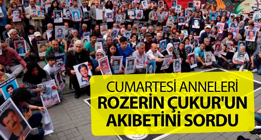 Cumartesi Anneleri: Rozerin üzerinde okul üniformasıyla vuruldu