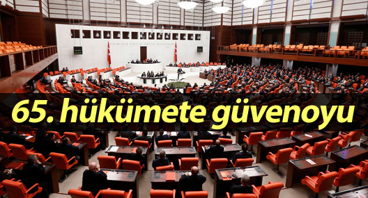 65. hükümete güvenoyu