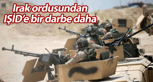 Irak ordusu bir kasabayı IŞİD'den geri aldı