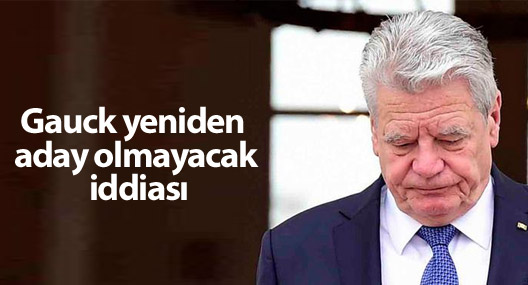Gauck yeniden aday olmayacak iddiası