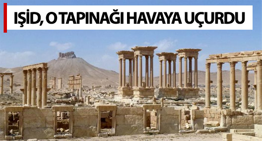 IŞİD, o tapınağı havaya uçurdu