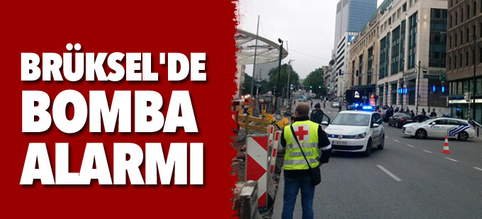 Brüksel'de bomba alarmı