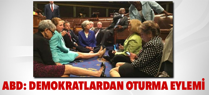 ABD: Demokratlardan Kongre'de oturma eylemi