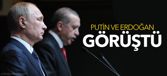 Erdoğan ile Putin telefonda görüştü