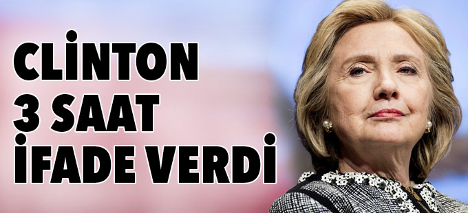 FBI Clinton’u sorguladı