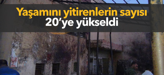 Heseke’de yaşamını yitirenlerin sayısı 20’ye yükseldi