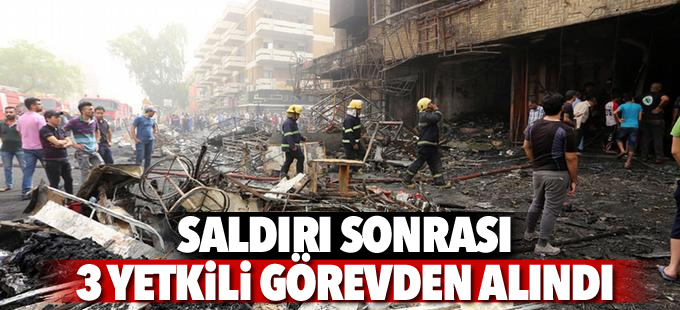 Irak'ta üç üst düzey yetkili görevden alındı
