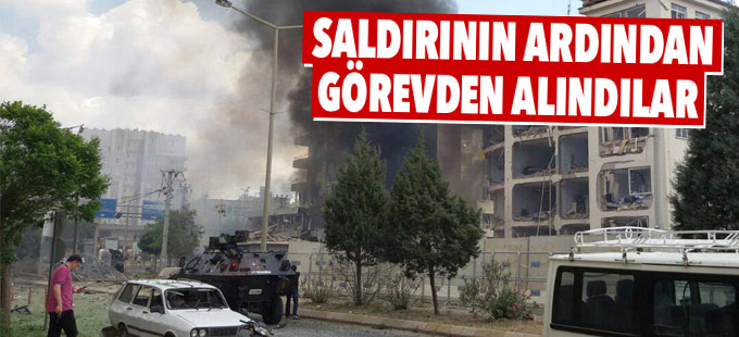 Saldırının ardından görevden alındılar