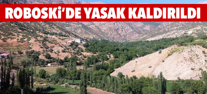 Roboski’de yasak kaldırıldı