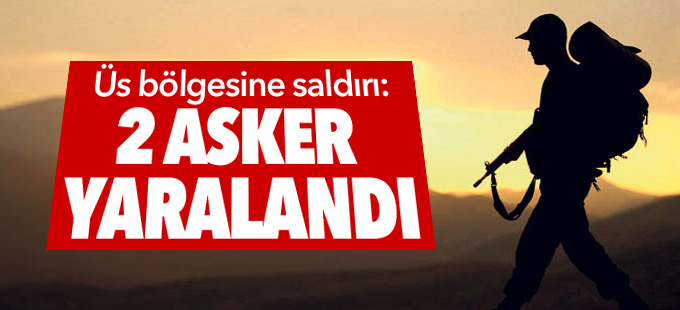 Siirt'te üs bölgesine saldırı: 2 yaralı