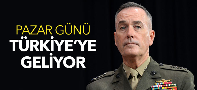 ABD Genelkurmay Başkanı Türkiye'ye geliyor