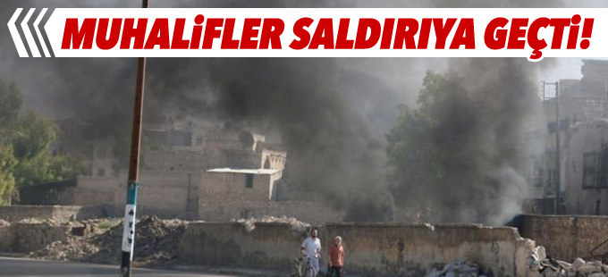 Suriyeli muhalifler Halep'te kuşatmayı kırmak için saldırıya geçti