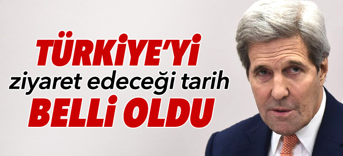 Çavuşoğlu: Kerry 24 Ağustos'da Ankara'da