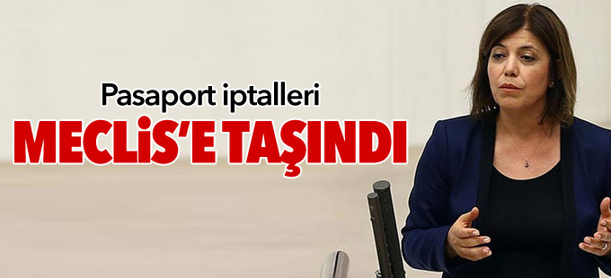 HDP pasaport iptallerini Meclis’e taşıdı