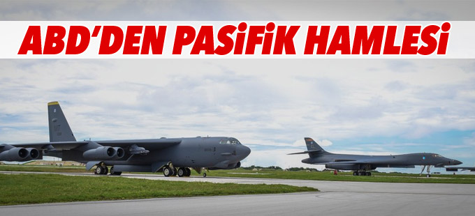 ABD üç nükleer uçağını Pasifik'e gönderdi!