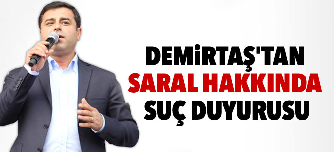 Demirtaş'tan o Başdanışman hakkında suç duyurusu